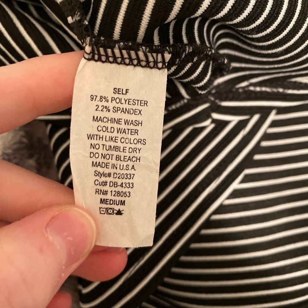 𝅺ALYA Striped Circle Skirt - Picture 5 of 7